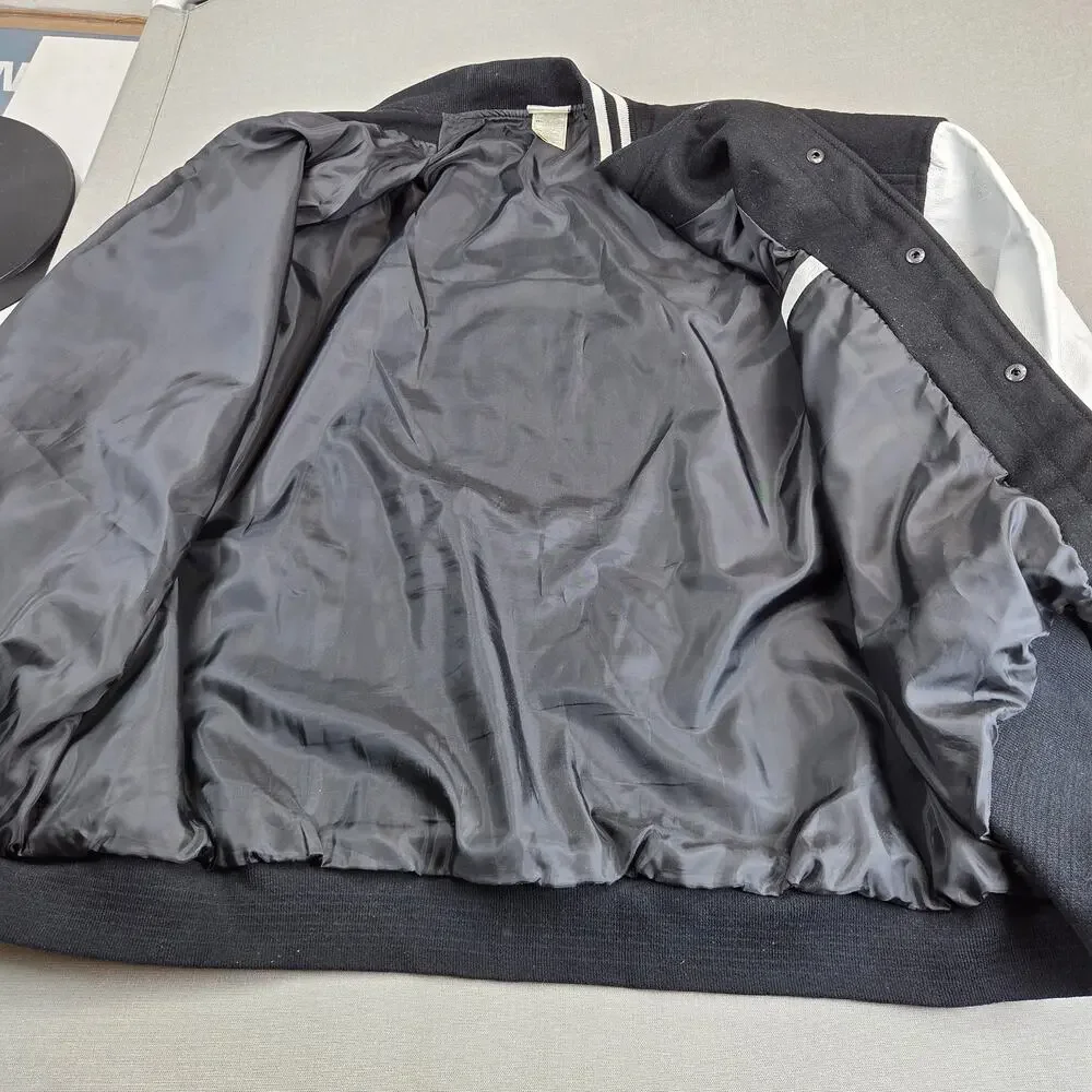 Disney Direct Nightmare Before Christmas Wool Leather Letterman Jacket XXL Jack